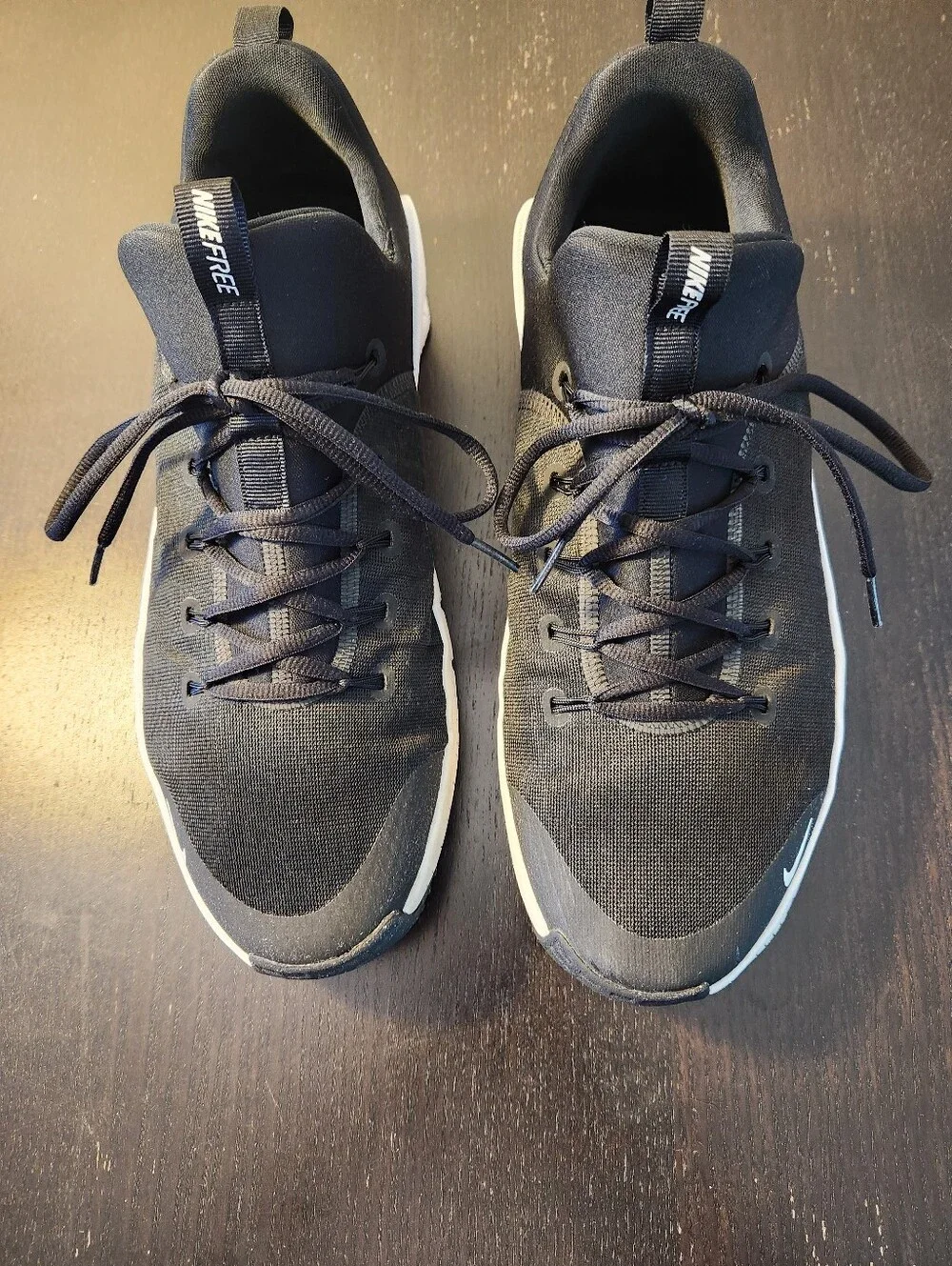 Nike Men’s Black and White Free Metcon
